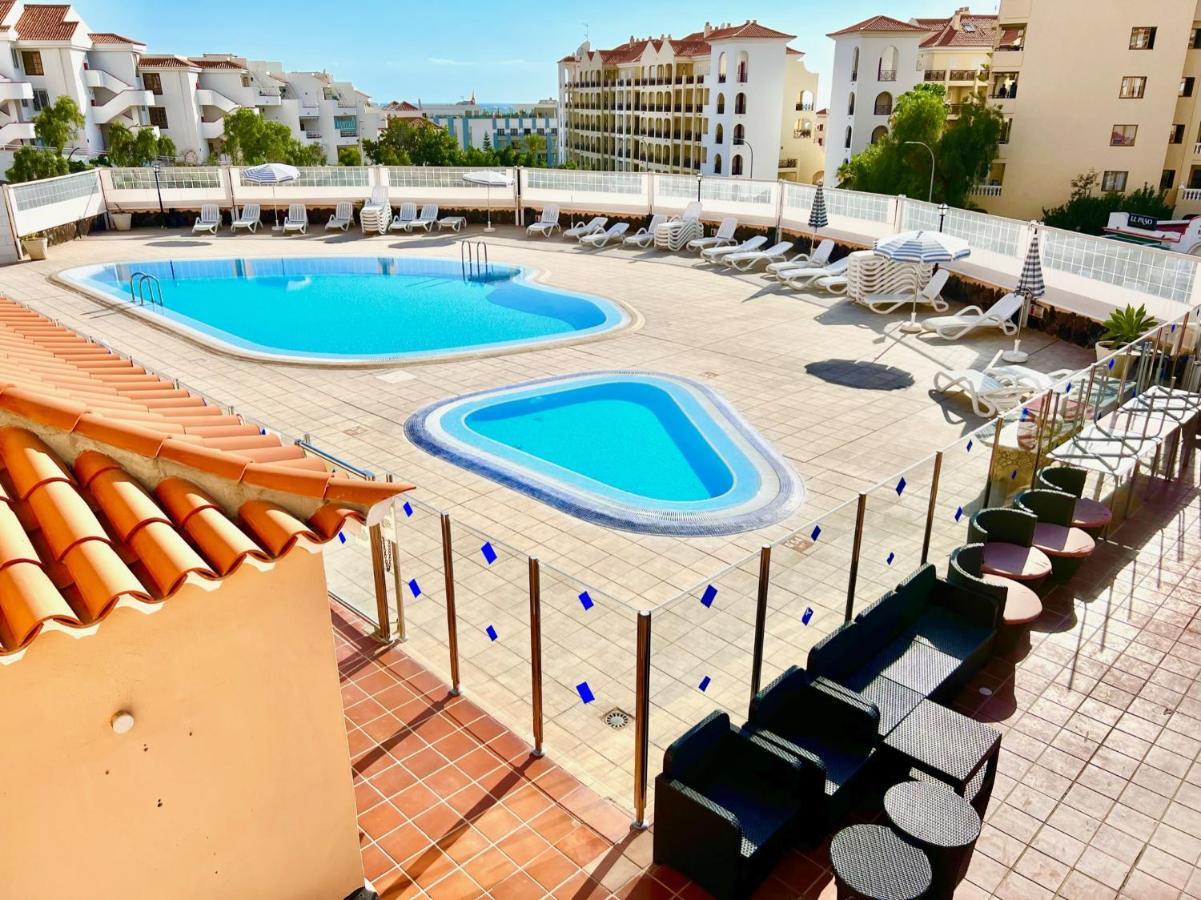 !!! Relaxing View, The Heights Apartment With Terrace And Heated Pools, Los Cristianos Los Cristianos  Bagian luar foto