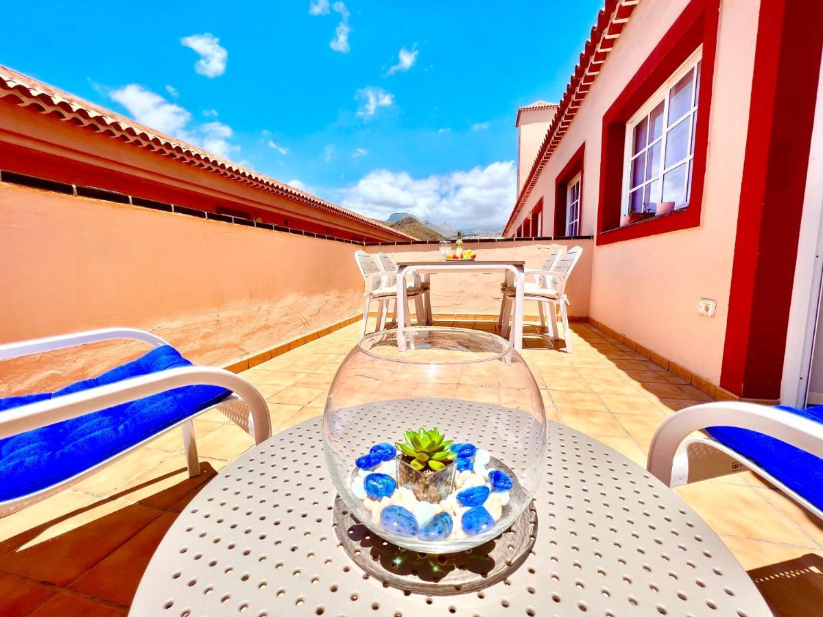 !!! Relaxing View, The Heights Apartment With Terrace And Heated Pools, Los Cristianos Los Cristianos  Bagian luar foto