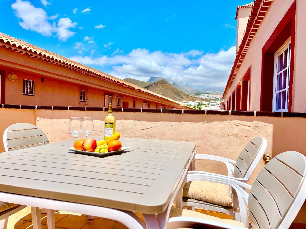 !!! Relaxing View, The Heights Apartment With Terrace And Heated Pools, Los Cristianos Los Cristianos  Bagian luar foto